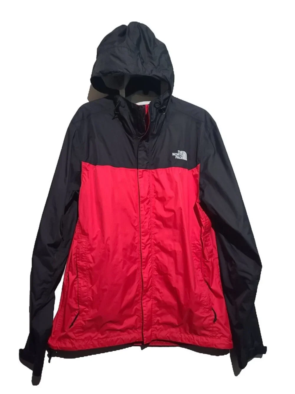 The North Face DryVent Jacket Red Full Zip Hooded S